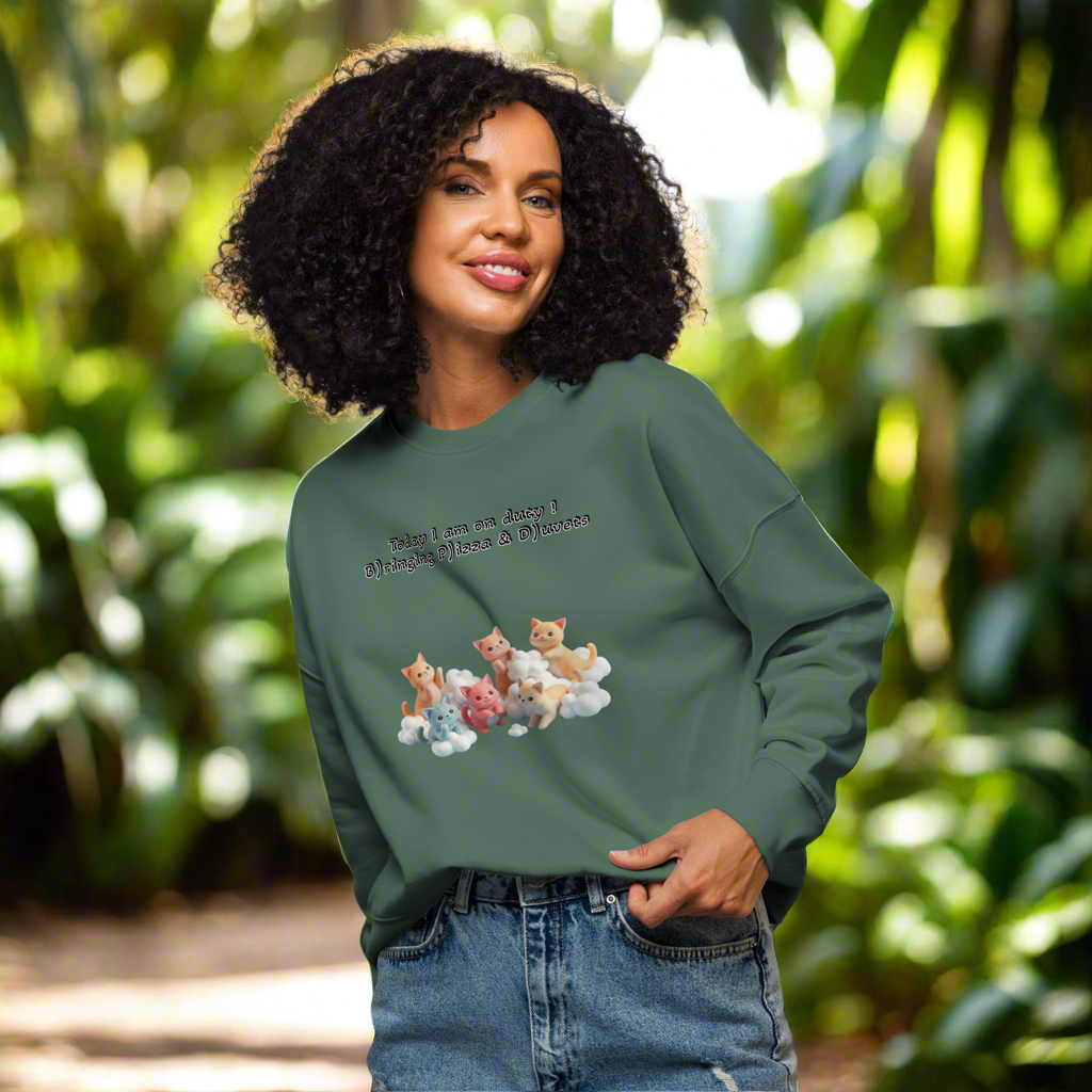 BPD supporting Women’s organic crew neck sweatshirt