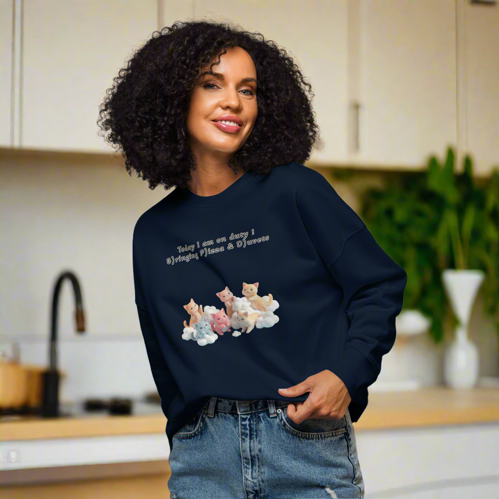BPD supporting Women’s organic crew neck sweatshirt